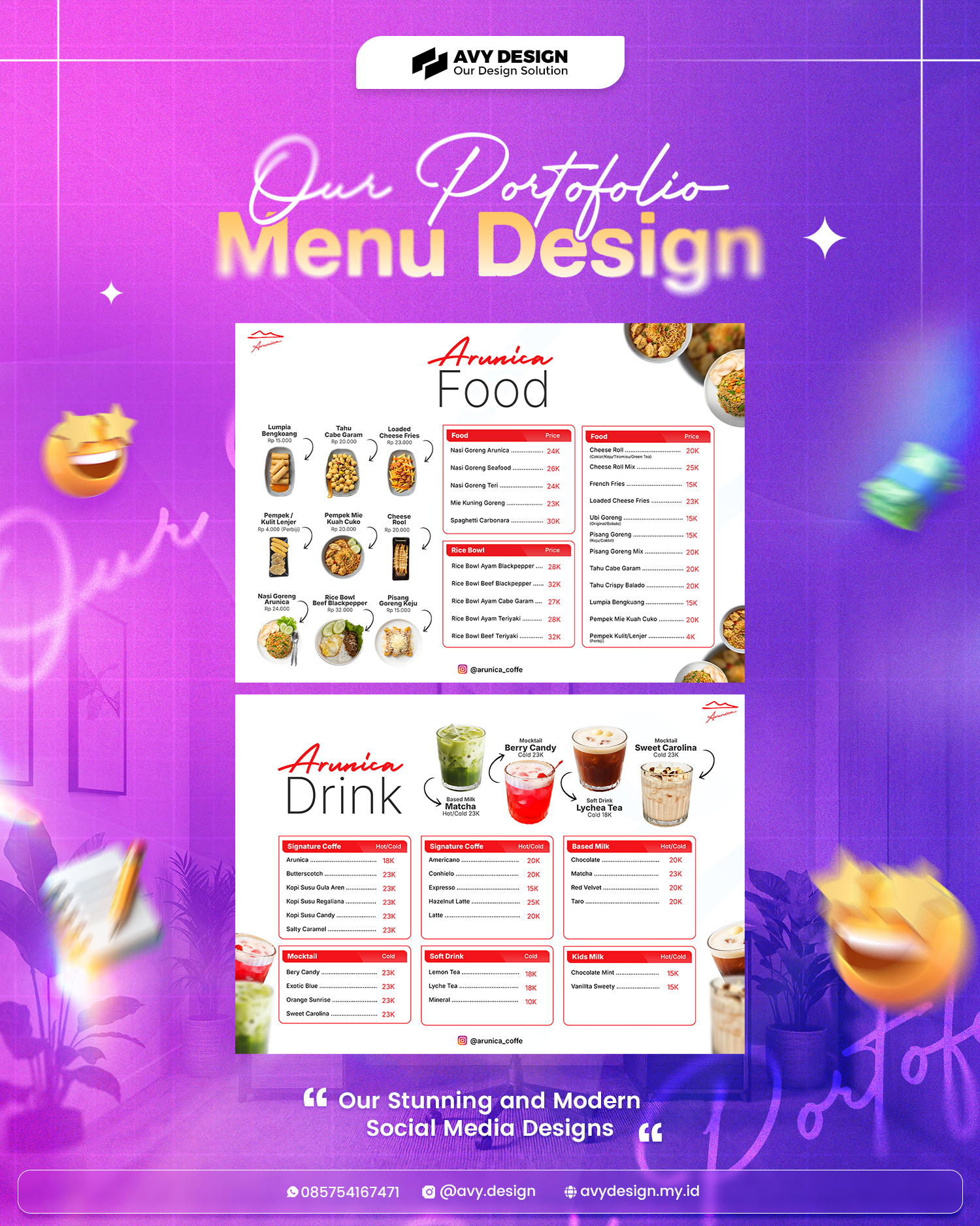 Menu Design - 1